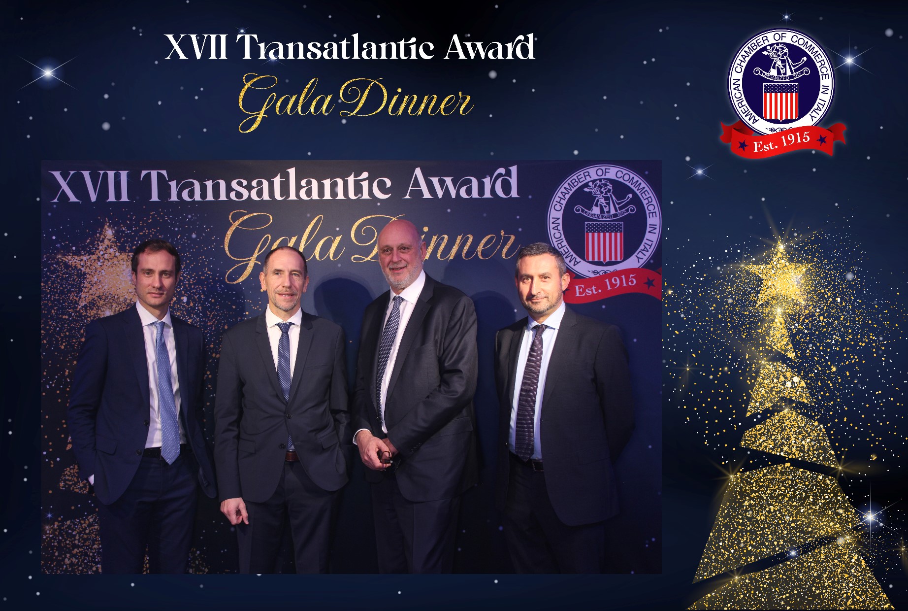 XVII 𝗧ransatlantic Award Gala Dinner ✨